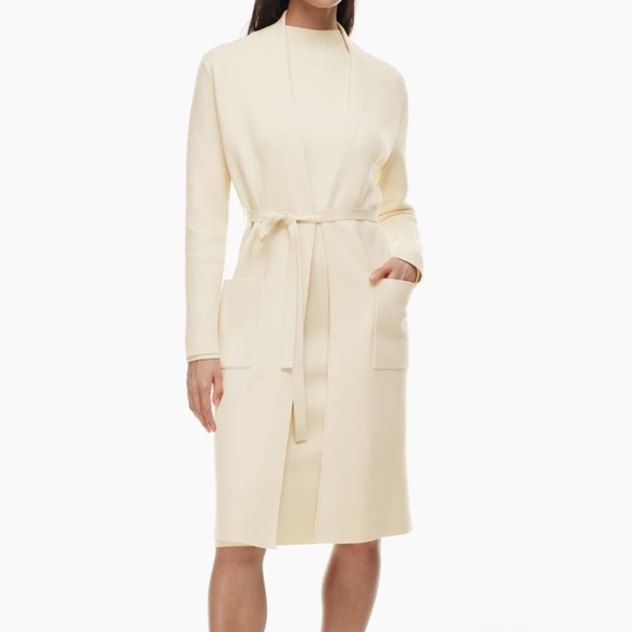 NWT Aritzia color birch Ty Cardigan
